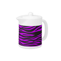 Animal Print Fur Skin Zebra Black Purple