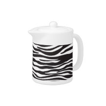 Animal Print Fur Skin Zebra Black White