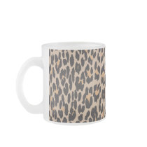 Animal Print Leopard Brown and Black Coffee Mugs