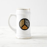 Animal Print Peace Sign Mugs