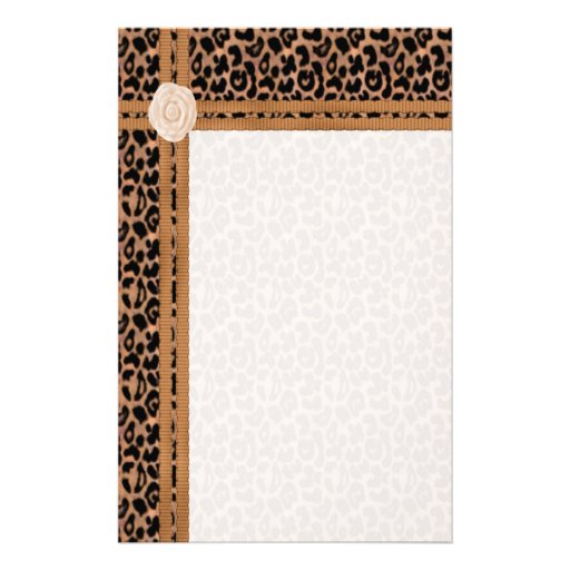 Animal Print Stationery Design Zazzle animal-print-stationery-design-zazzle