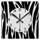 Animal Print Wall Clock