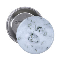 Animal Prints in the Snow Button