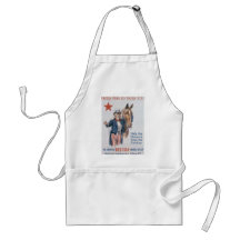 Animal Relief World War II Aprons