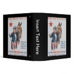 Animal Relief World War II Vinyl Binders