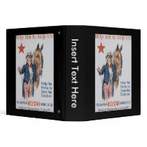 Animal Relief World War II Vinyl Binders