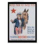 Animal Relief World War II Greeting Card