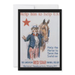 Animal Relief World War II Invitations