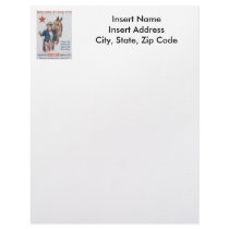 Animal Relief World War II Custom Letterhead