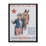 Animal Relief World War II Post Card