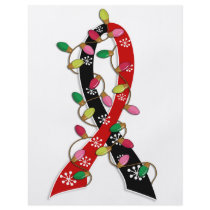 Animal Rescue Christmas Lights Ribbon Custom Flyer
