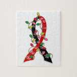 Animal Rescue Christmas Lights Ribbon Jigsaw Puzzles