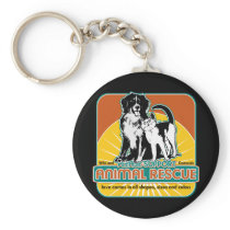 Animal Rescue Dog and Cat Key Chain