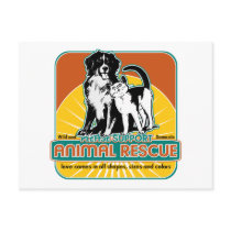 Animal Rescue Dog and Cat Postcards