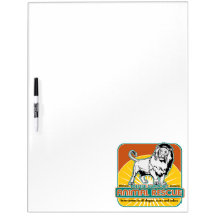 Animal Rescue Lion Dry-Erase Whiteboards