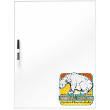 Animal Rescue Polar Bear Dry Erase Whiteboard
