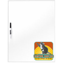 Animal Rescue Raccoon Dry Erase Boards