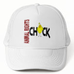 Animal Rights Chick 1 Hat