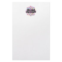 Animal Rights Lotus Personalized Stationery