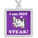 Animal Rights Message Necklace zazzle_necklace