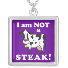 Animal Rights Message Necklace necklace