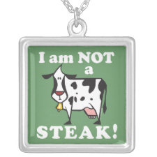 Animal Rights Message Necklace necklace