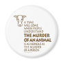 Animal Rights Quote Fridge Magnets
