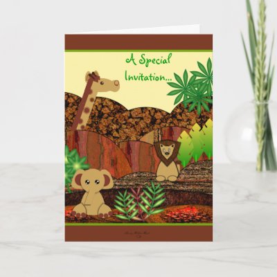 Safari Themed Baby Shower on Cute As A Button Baby Animal Zoo Or Safari Themed Baby Shower