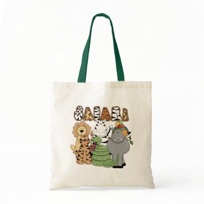 Animal Safari Bags by toddlersplace