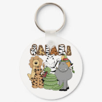 Animal Safari keychains