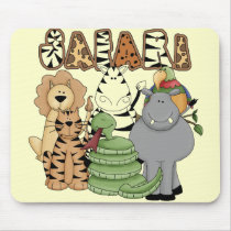 Animal Safari mousepads by toddlersplace Animal Safari mousepads