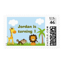 Animal Safari Postage