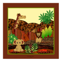 Animal Safari Print