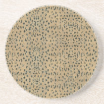 Animal safari print series - lynx coasters