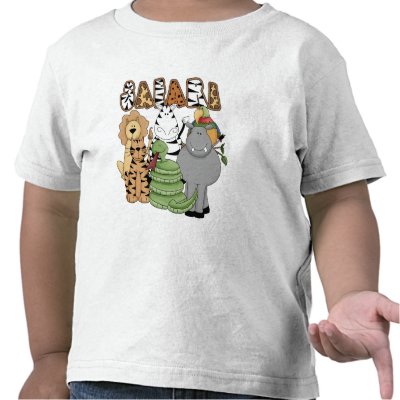 Animal Safari t-shirts