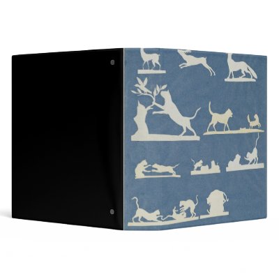 Animal Scenes and Playing Cats Binders by bridgemanart