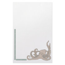 Animal Stationary Pet Lovers Octopus Stationary Stationery Design
