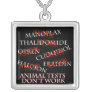 Animal Tests Don't Work Necklace