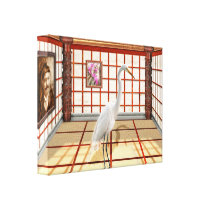 Animal - The Egret canvas prints