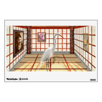 Animal - The Egret wall decals