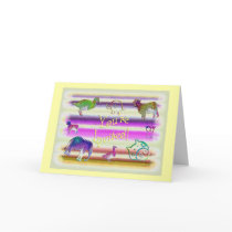 Animal Theme Party Invitation cards by Perlyyyy Animal Theme Party Invitation cards