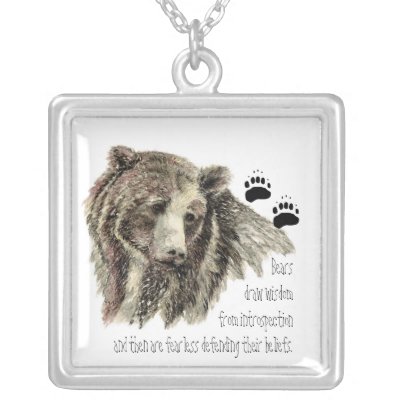 Animal Totems, Encouragment and Inspiration Necklace by countrymousestudio