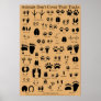 Animal Tracks Poster