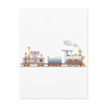 Animal Train Postcards