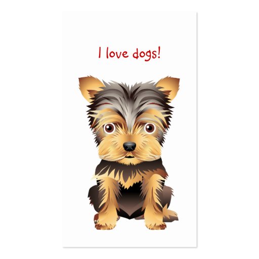 Animal Veterinarian Dog Business Card