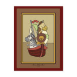 Animal Voyage 6 Baby Shower Invitation Animal Voyage 6 Baby Shower Invitation