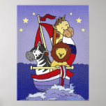 Animal Voyage Americana Poster Animal Voyage Americana Poster
