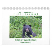 Animal Wall Calendar ~ Life Lessons
