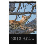 Animal wild Africa 2013 (ANY YEAR) Calendars