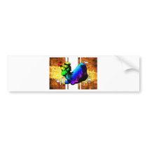 Animal wild vintage style gifts 07 bumper stickers